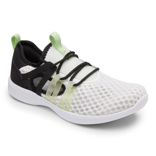 Vionic Trainers Ireland - Adore Active Sneaker Black White - Womens Shoes Discount | ZSFRW-5137